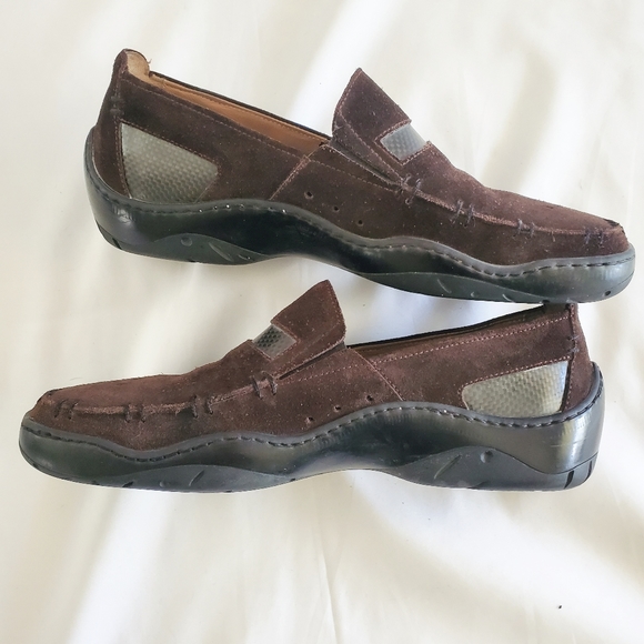 Luxury Michael Toschi Mens Slip on Suede Shoes. Size: 8. Excellent Condition - Picture 3 of 7